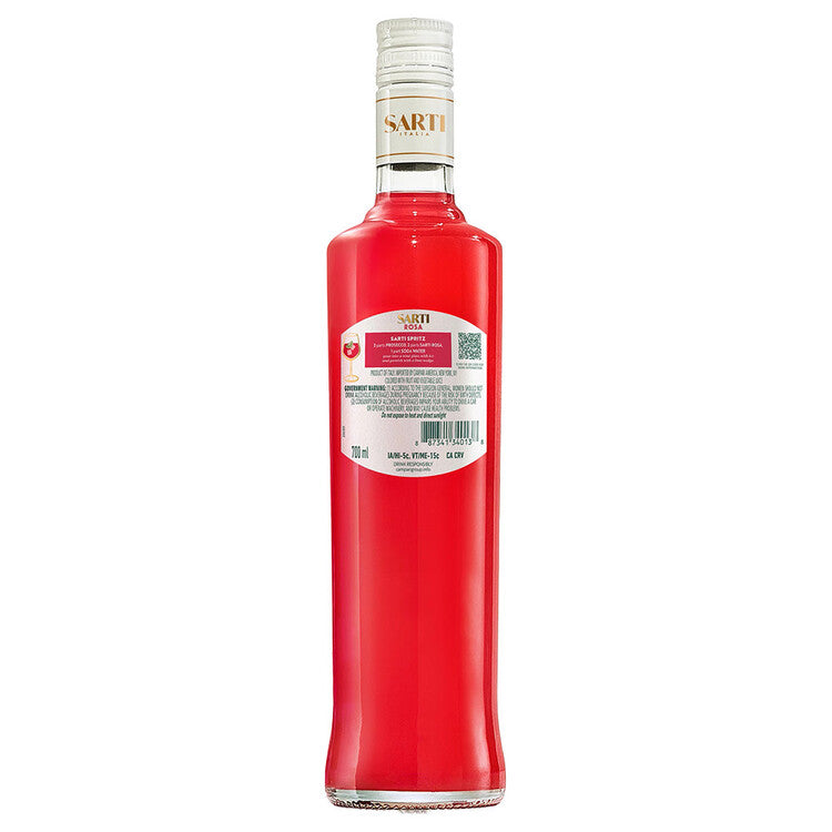 Sarti Aperitif Rosa 28 - 700ML - Back
