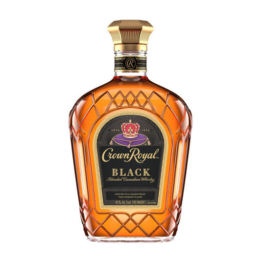 Crown Royal Canadian Whisky Black 90 - 750ML - Front