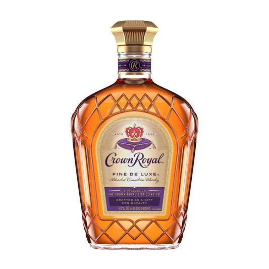 Crown Royal Canadian Whisky Fine Deluxe 80 - 750ML - Front