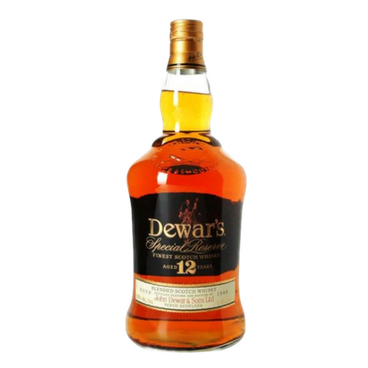 Dewar's Blended Scotch Double Aged 1st Fill Bourbon Casks 12 Yr 80 - 1.75L - Front