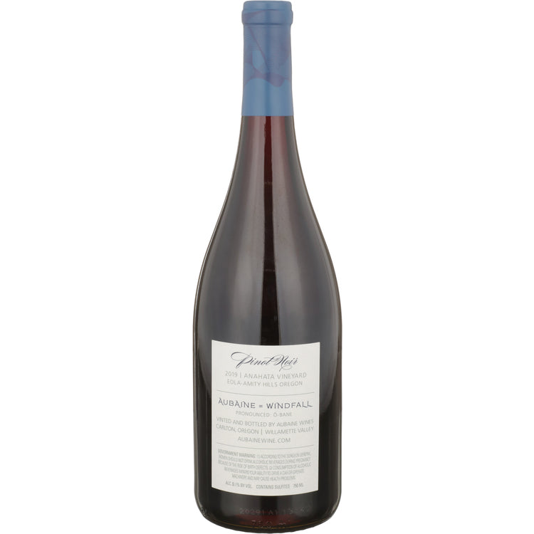 Aubaine Pinot Noir Anahata Vineyard Eola Amity Hills 2019 - 750ML