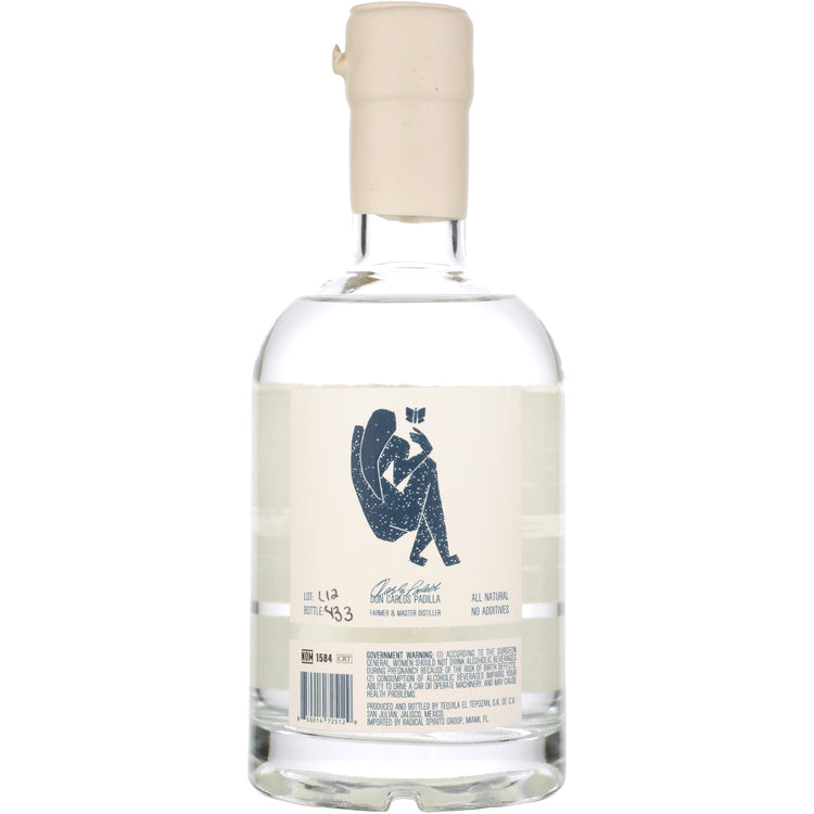Tepozan Tequila Blanco 80 - 375ML - Back