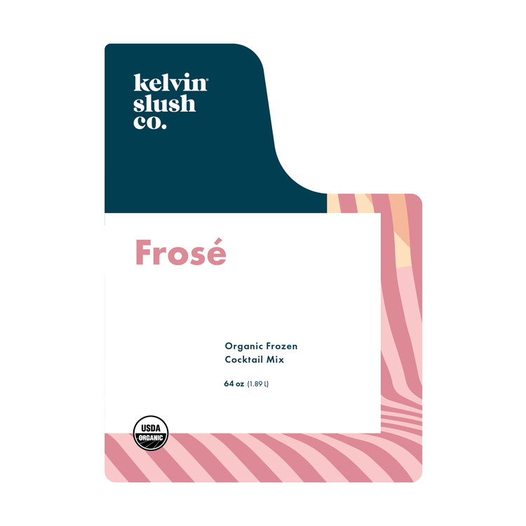 Kelvin Slush Frose Frozen Cocktail & Slush Mix - 64 Z