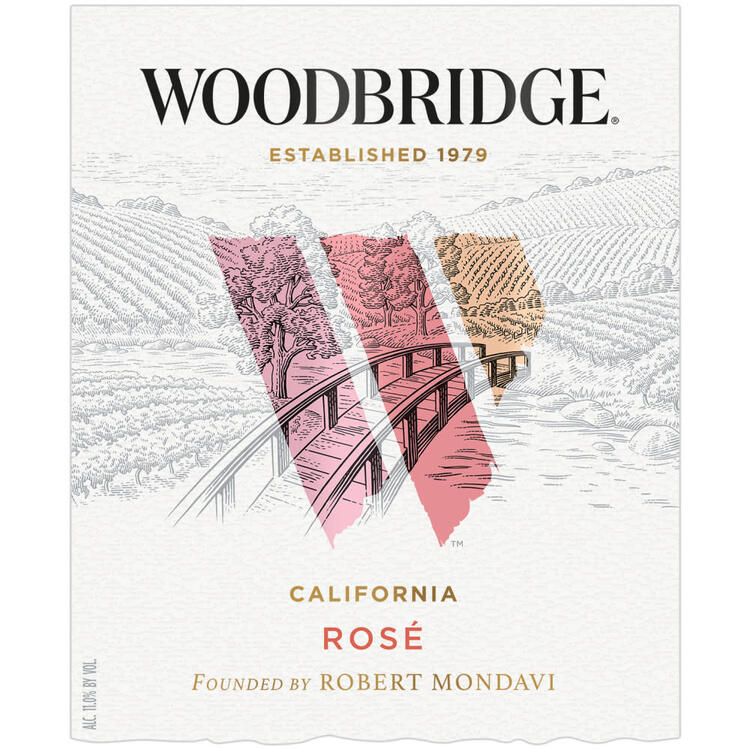 Woodbridge Rose Wine California - 1.5L - Front Label