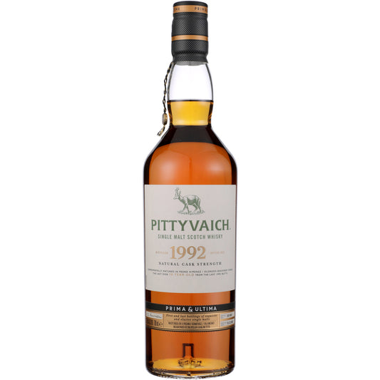 Pittyvaich Single Malt Scotch Natural Cask Strength 1992 Prima Ultima - 700ML - Front