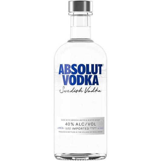 Absolut Vodka 80 - 375ML - Front