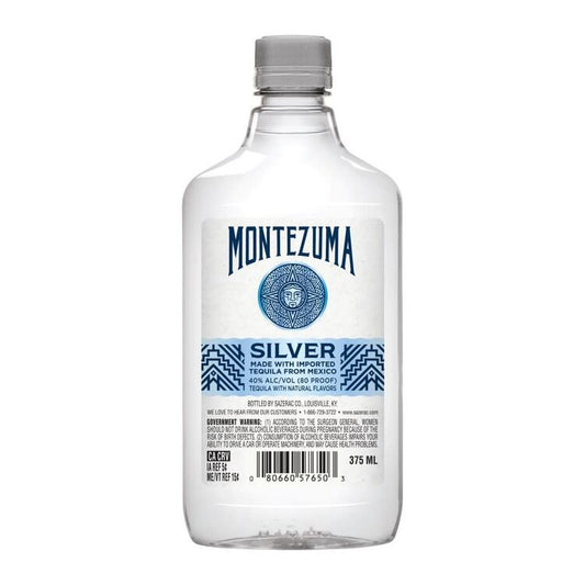 Montezuma Tequila White 80 - 375ML - Front