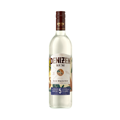 Denizen Small Batch Aged White Rum 3 Yr 80 - 750ML - Front