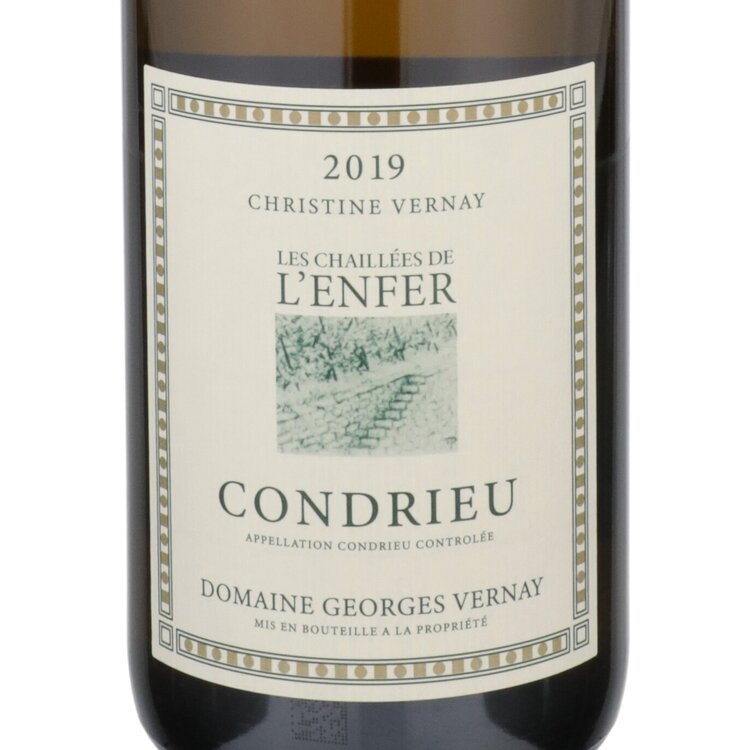 Georges Vernay Condrieu Les Chailles De L'Enfer 2019 - 750ML - Front Label