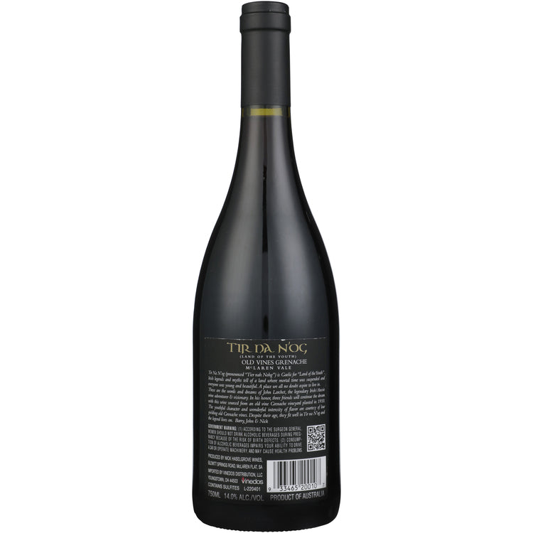 Tir Na Nog Grenache Old Vines Mclaren Vale 2021 - 750ML