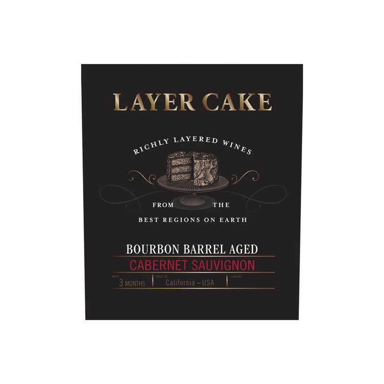 Layer Cake Cabernet Sauvignon Bourbon Barrel Aged California - 750ML