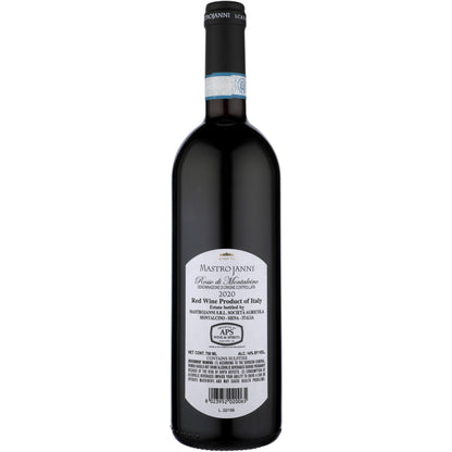 Mastrojanni Rosso Di Montalcino 2020 - 750ML - Back
