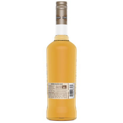 Cruzan Dark Rum Aged 2 Yr 80 - 750ML - Back