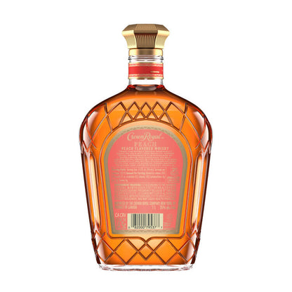 Crown Royal Peach Flavored Whiskey 70 - 1.0L - Back