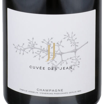 Jean Josselin Champagne Extra Brut Cuvee Des Jean - 750ML - Front Label