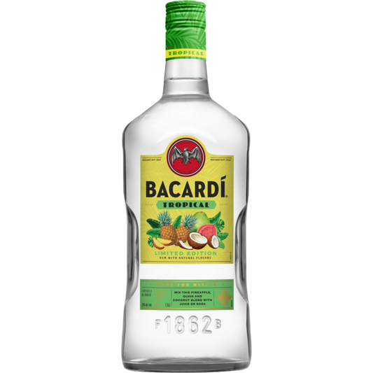 Bacardi Tropical Flavored Rum Limited Edition 70 - 1.75L - Front