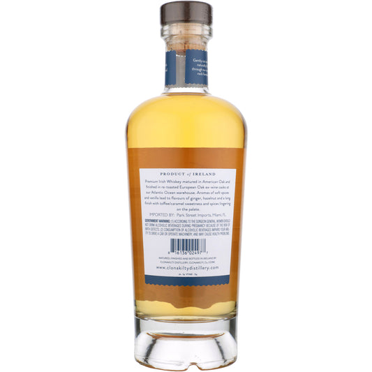 Clonakilty Blended Irish Whiskey Double Oak Finish Single Batch 87.2 - 750ML - Back