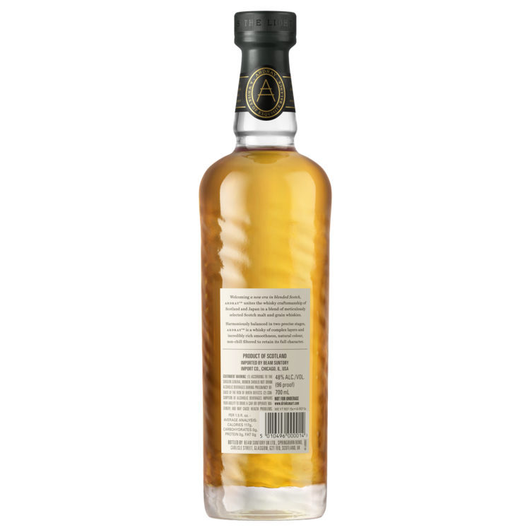 Ardray Blended Scotch 96 - 700ML - Back