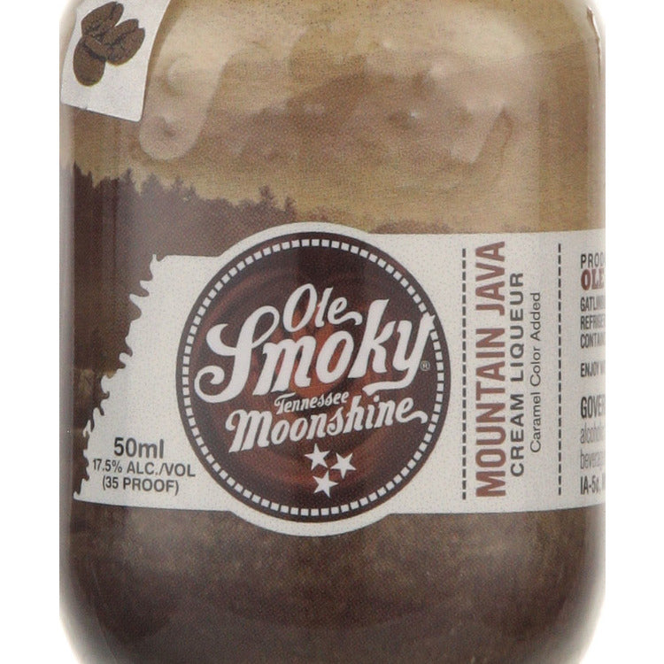Ole Smoky Mountain Java Cream Liqueur 35 - 50ML - Front Label