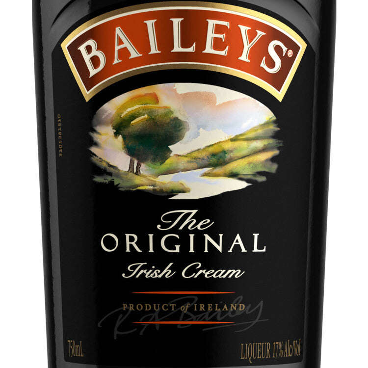 Baileys Irish Cream Liqueur The Original 34 - 750ML - Front Label