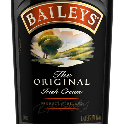Baileys Irish Cream Liqueur The Original 34 - 750ML - Front Label