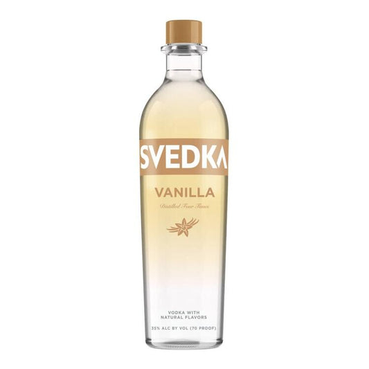 Svedka Vanilla Flavored Vodka 70 - 750ML - Front