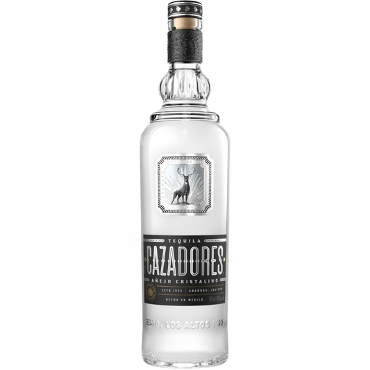 Cazadores Tequila Anejo Cristalino 80 - 750ML - Front
