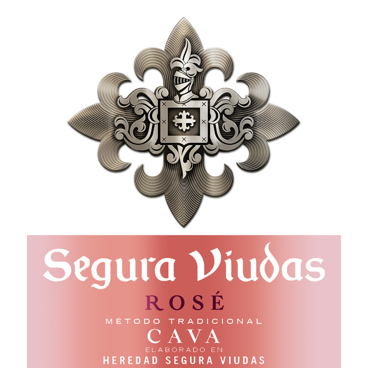 Segura Viudas Cava Brut Rose - 750ML - Front Label
