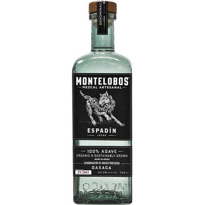 Montelobos Mezcal Artesanal Joven Espadin 86.4 - 750ML - Front