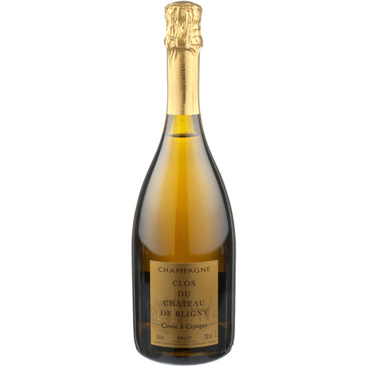 Chateau De Bligny Champagne Brut Nature Cuvee 6 Cepages - 750ML - Front