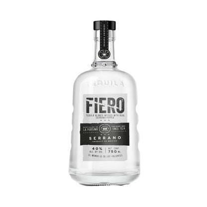 Fiero Tequila Blanco Infused With Serrano Pepper 80 - 750ML
