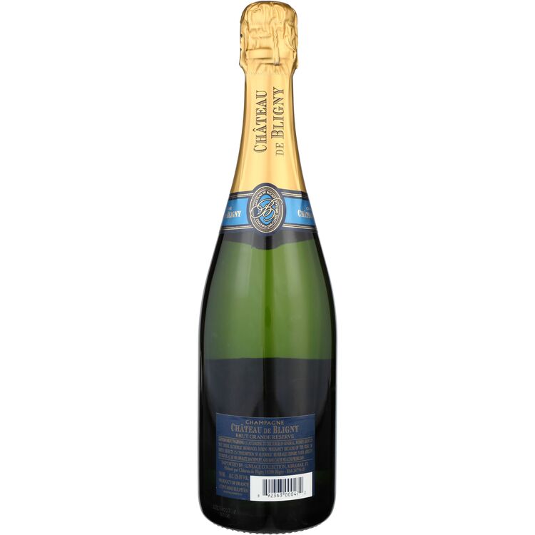 Chateau De Bligny Champagne Brut Grande Reserve - 750ML - Back