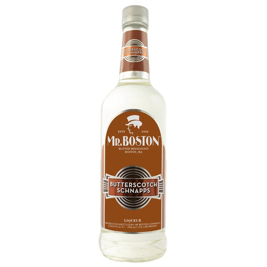Mr. Boston Butterscotch Schnapps 30 - 750ML - Front