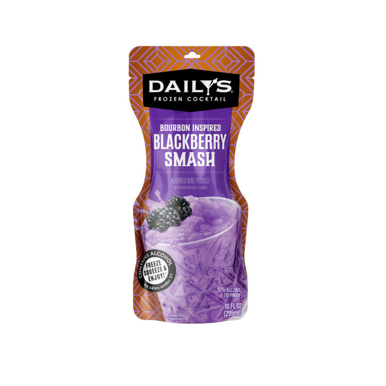 Daily's Blackberry Smash Wine Based Cocktail - 10 Z - Front