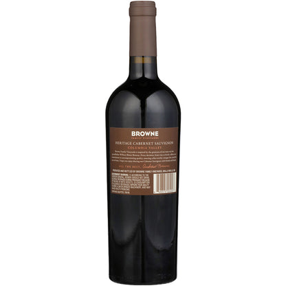Browne Family Vineyards Cabernet Sauvignon Heritage Columbia Valley 20 - 750ML