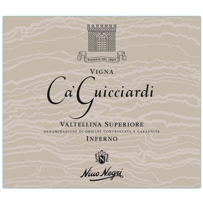 Nino Negri Valtellina Superiore Ca'Guicciardo Inferno 2020 - 750ML