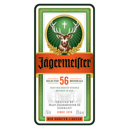 Jagermeister Herbal Liqueur 70 - 750ML - Front Label