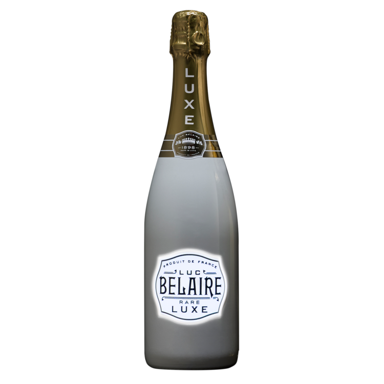 Luc Belaire Rare Luxe Sparkling Wine France Fantome Light Up - 750ML - Front