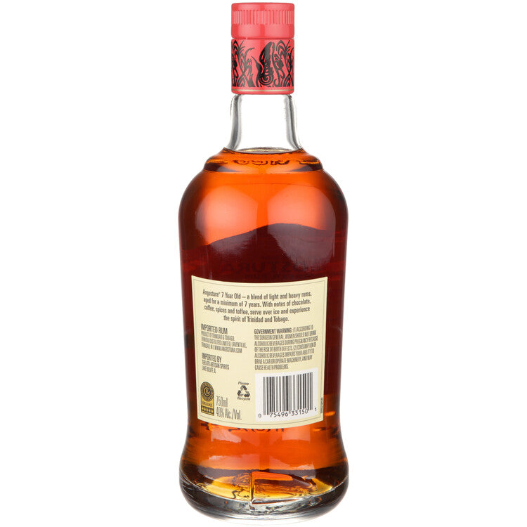 Angostura Aged Rum 7 Yr 80 - 750ML - Back