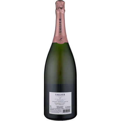 Lallier Champagne Brut Rose 2022 - 1.5L - Back