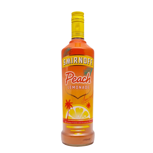 Smirnoff Peach Lemonade Flavored Vodka 60 - 750ML - Front