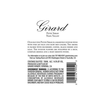 Girard Petite Sirah Napa Valley 2021 - 750ML