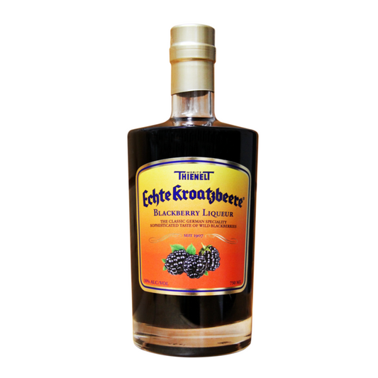 Thienelt Blackberry Liqueur Echte Kroatzbeere 60 - 750ML - Front