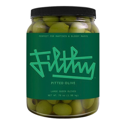 Filthy Pitted Olives - 64 Z - Front