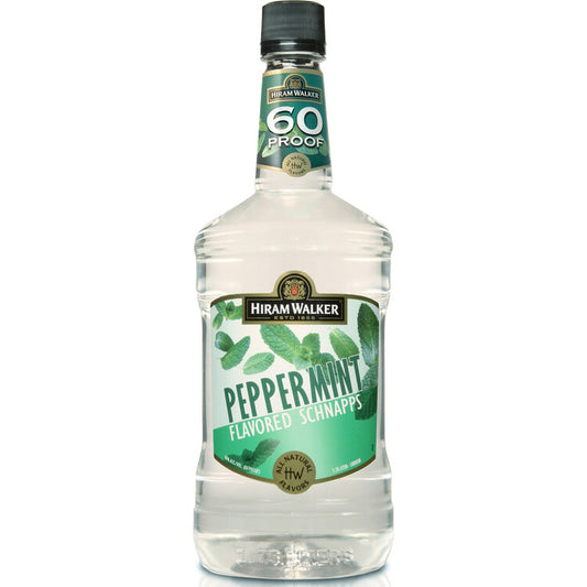 Hiram Walker Peppermint Schnapps 60 - 1.75L - Front
