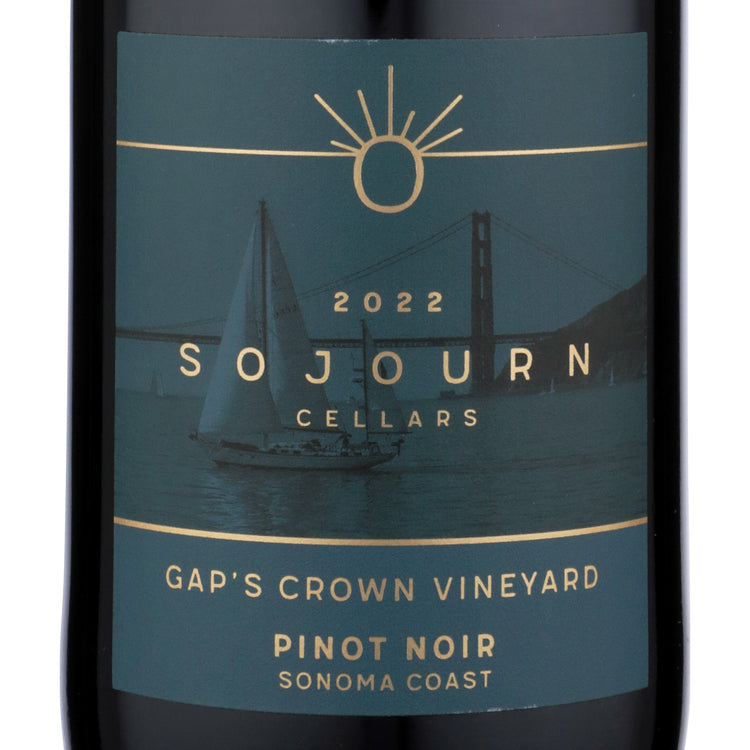 Sojourn Cellars Pinot Noir Gap'S Crown Vineyard Sonoma Coast 2022 - 750ML