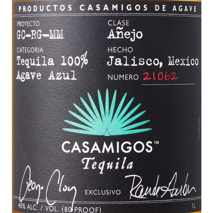 Casamigos Tequila Anejo 80 - 1.0L - Front Label