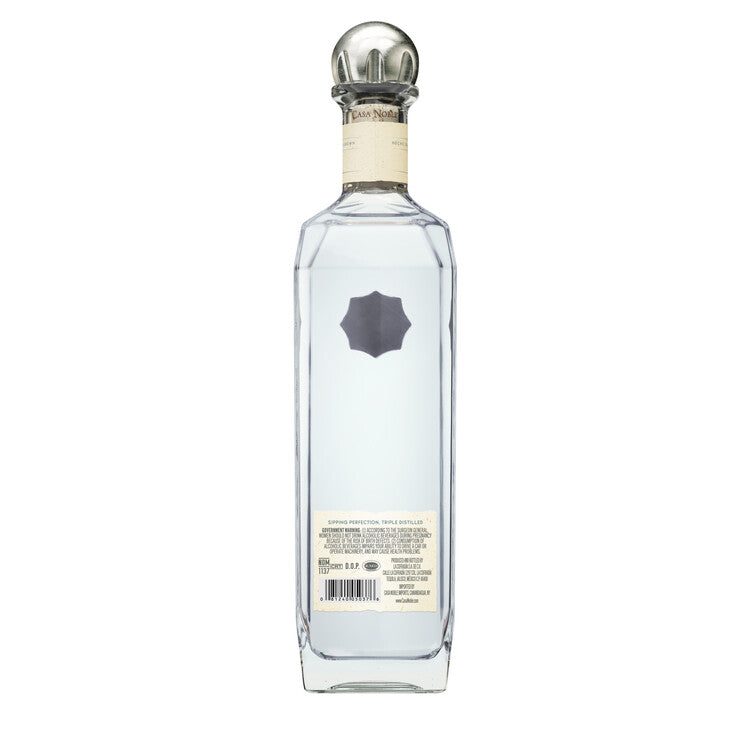 Casa Noble Tequila Blanco Crystal 80 - 750ML - Back