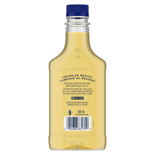 Sauza Hacienda Tequila Gold 80 - 200ML - Back