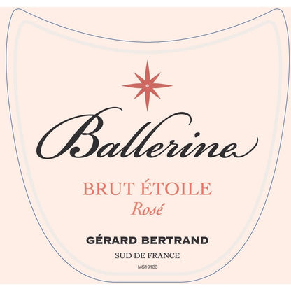 Gerard Bertrand Cremant De Limoux Brut Rose Etoile Ballerine W/ Gift B - 750ML - Front Label